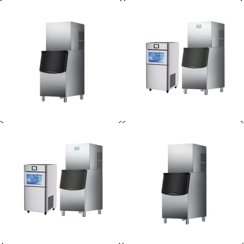 Commercial Ice Maker - آلة صنع مكعبات الثلج الأوتوماتيكية لمحلات