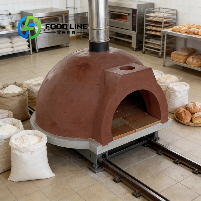 Rotary Bakery Oven - فرن بيتزا مصنوع من مادة ألياف
