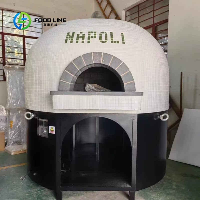 Rotary Bakery Oven - فرن بيتزا إيطالي تقليدي متعدد الوقود