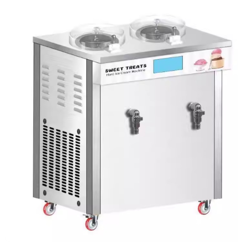Commercial Ice Maker - ماكينة جيلاتو تجارية أوتوماتيكية لصنع الآيس