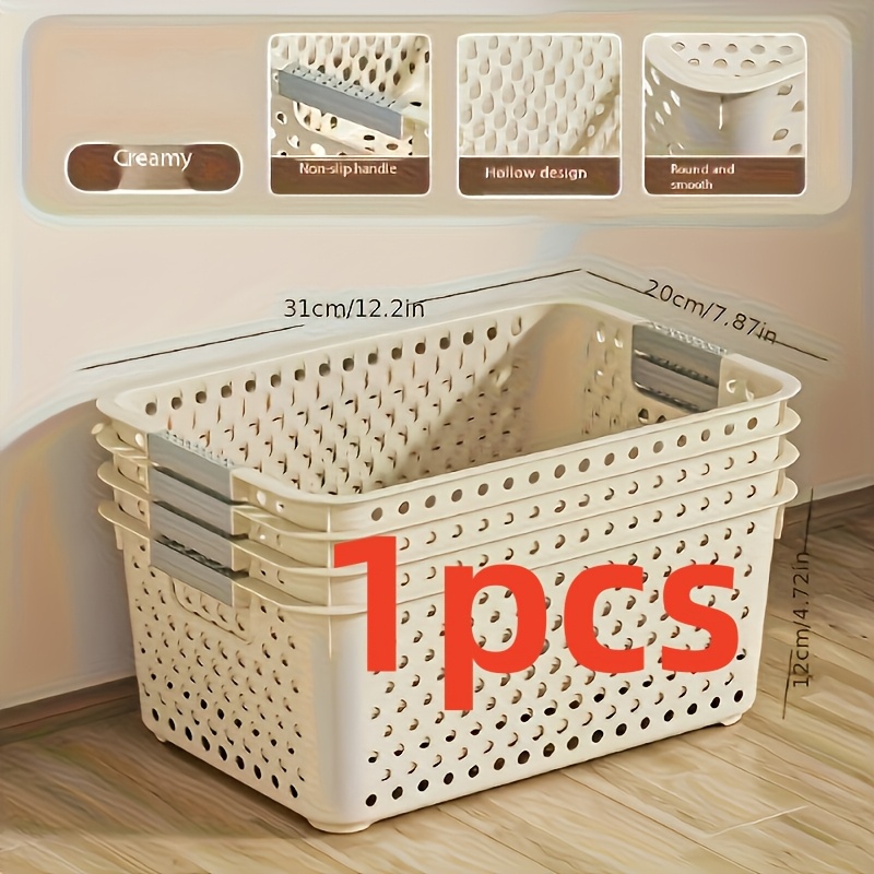 Commercial Kitchen Organiser - صندوق تخزين بلاستيكي كبير السعة بتصميم