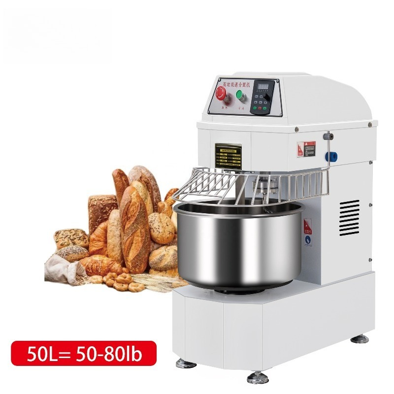 Commercial Kitchen Mixers Dough Mixer - خلاط كهربائي عالي الأداء، 6 سرعات،