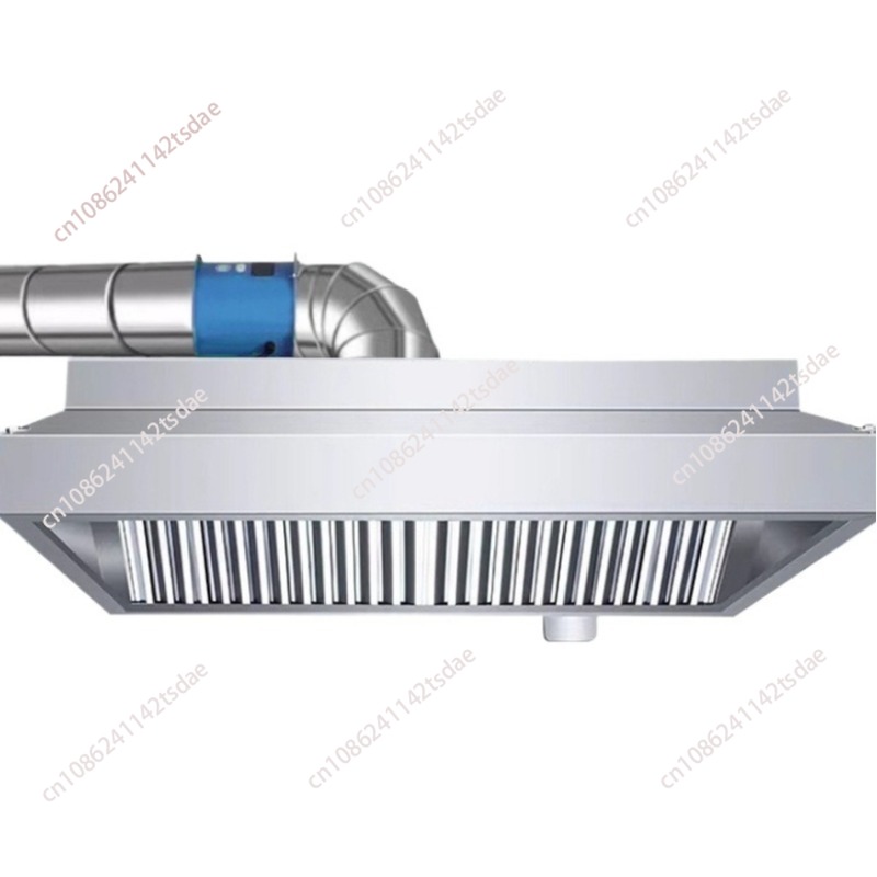 Commercial Kitchen Range Hood - شفاط مطبخ تجاري من الفولاذ المقاوم