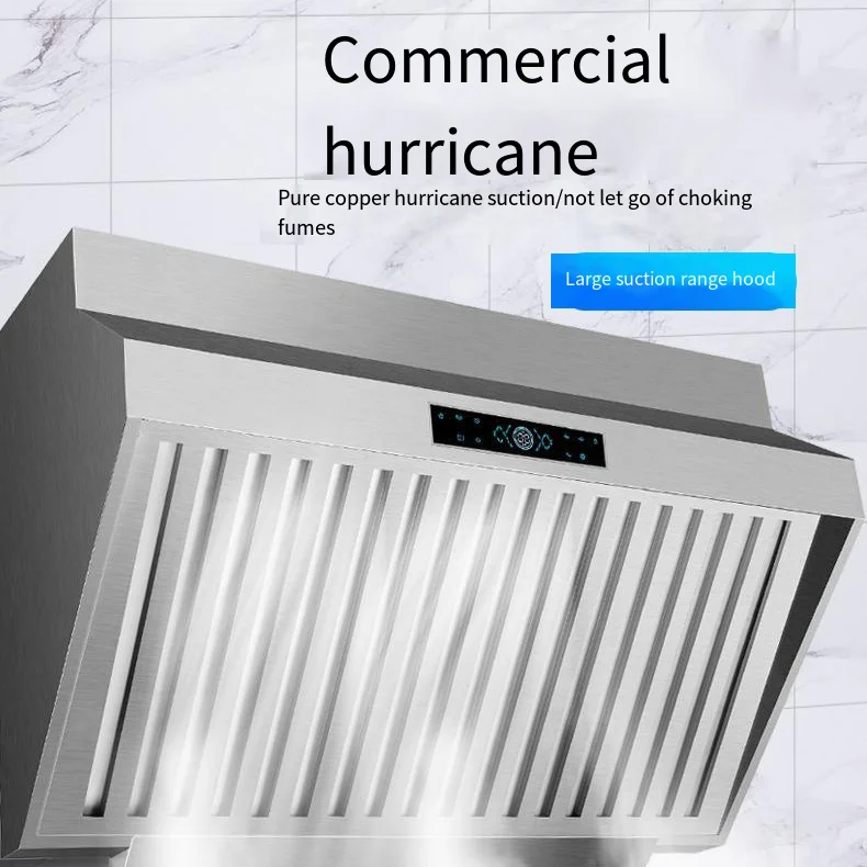 Commercial Kitchen Range Hood - -ل OEM 1.8 متر الفولاذ المقاوم