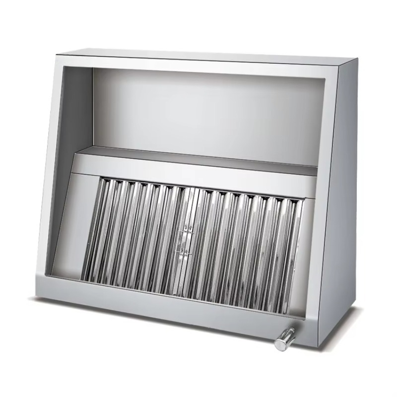 Commercial Kitchen Range Hood - شفاط مطبخ تجاري من الفولاذ المقاوم