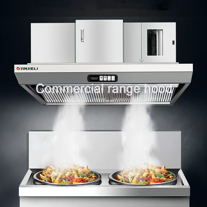 Commercial Kitchen Range Hood - شفاط مطبخ ذكي معتمد بشهادة ISO9001،