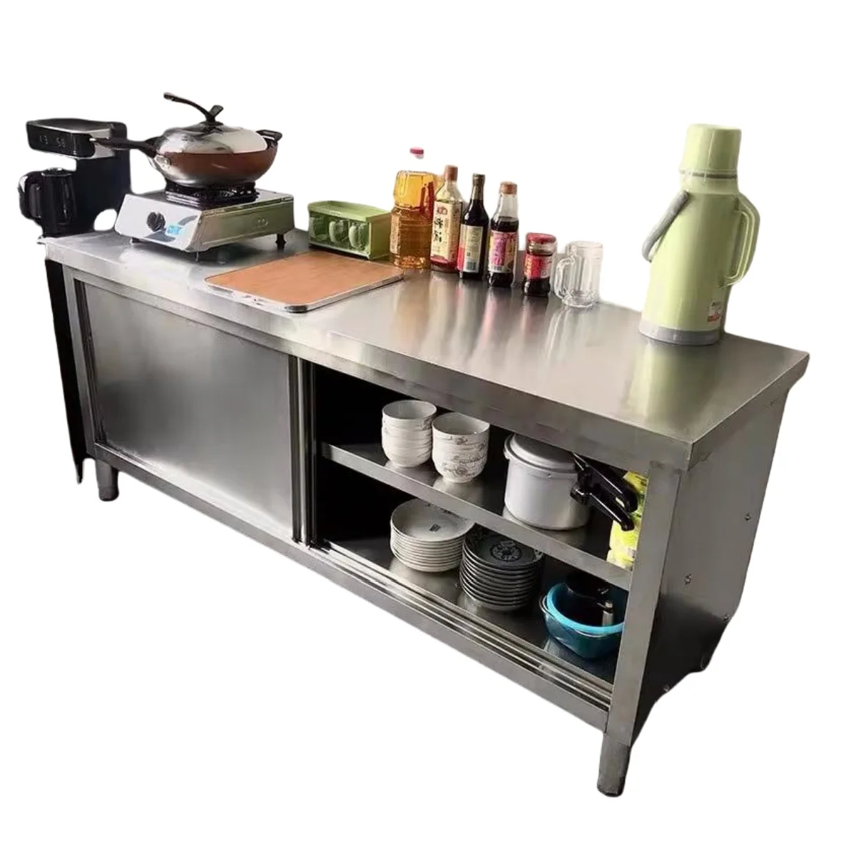 Commercial Kitchen Prep Table - طاولة تحضير متعددة الأغراض للمطابخ التجارية