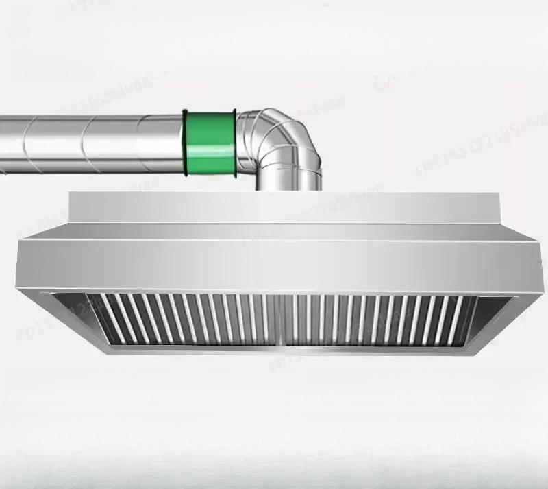 Commercial Kitchen Range Hood - شفاط مطبخ تجاري قوي من الفولاذ