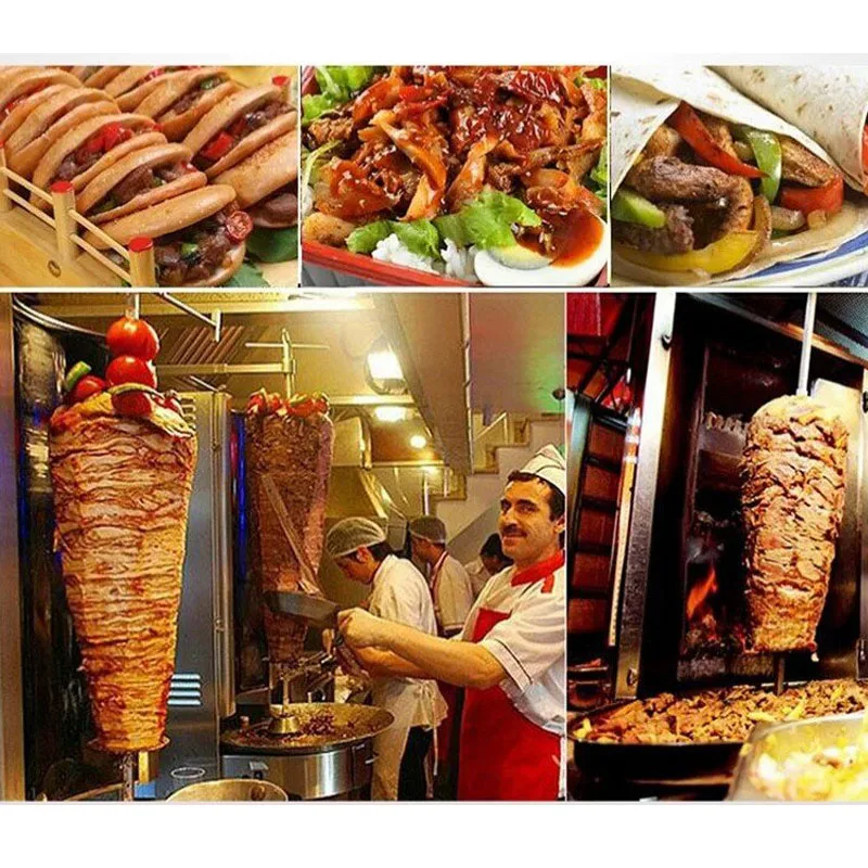 Kebab Shawarma Machine - آلة شواء الدونر الكباب العمودية الدوارة