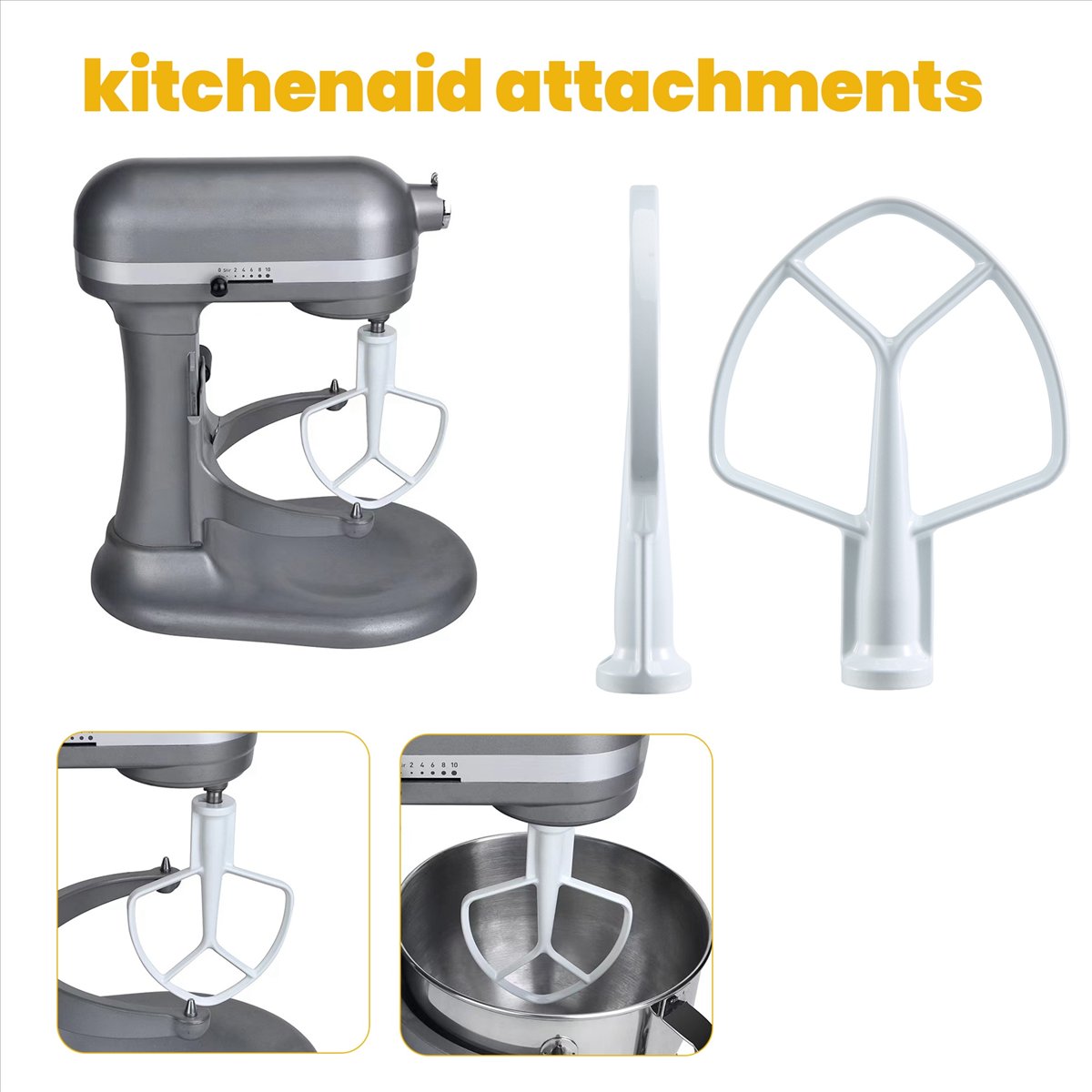 Commercial Kitchen Aid Mixer - خلاط مطبخ Doings K5AB K5SS مع