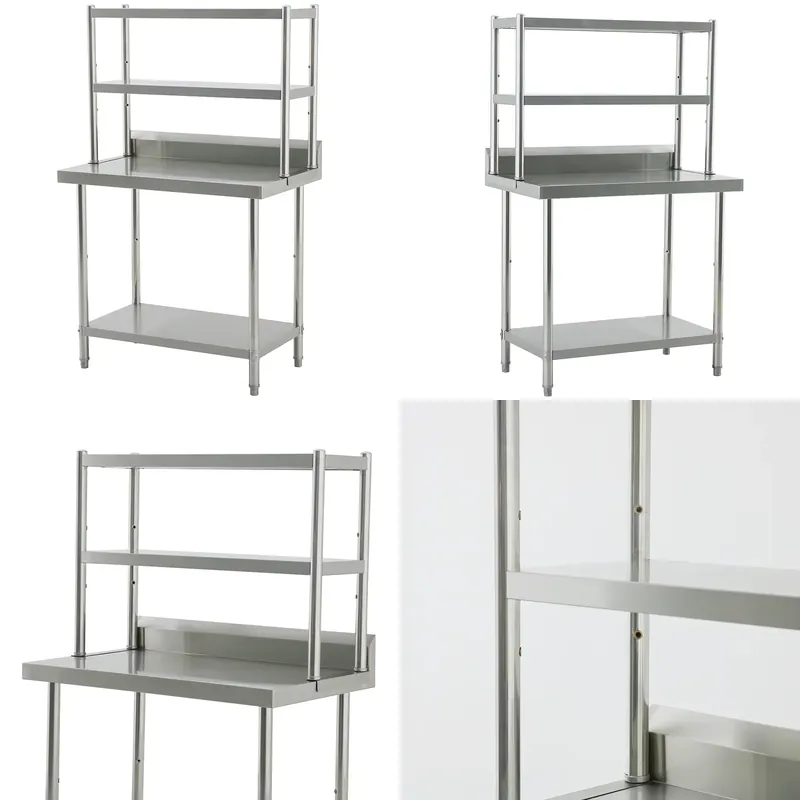 Commercial Kitchen Prep Table - طاولة تحضير من الفولاذ المقاوم للصدأ