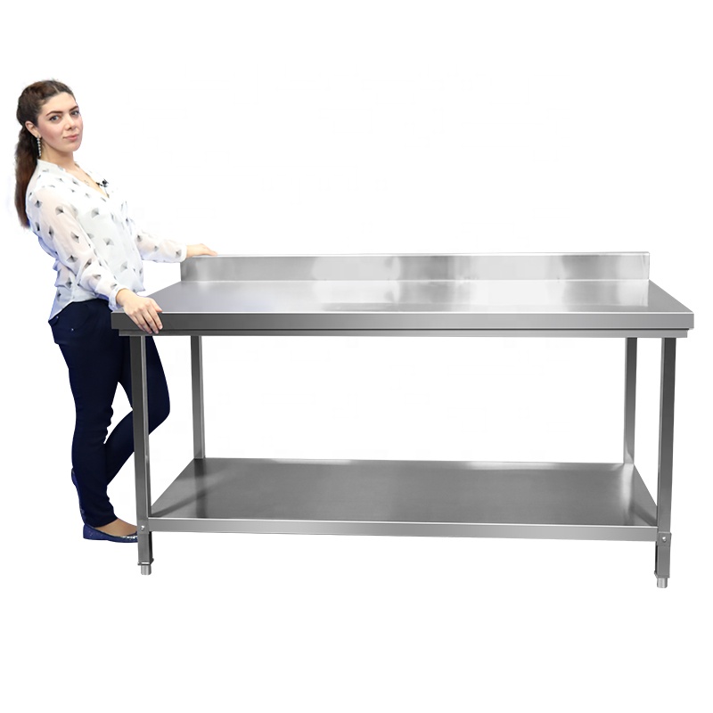 Commercial Kitchen Bench - طاولة طعام عالية الجودة من الفولاذ