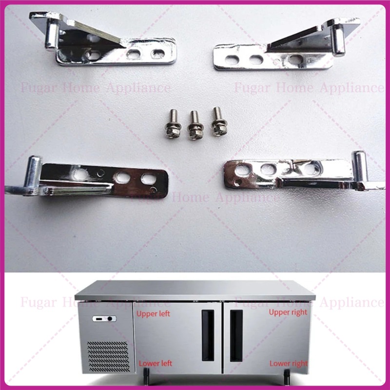 Commercial Kitchen Set - قاعدة عجلات 35 مم مفصلات الثلاجة