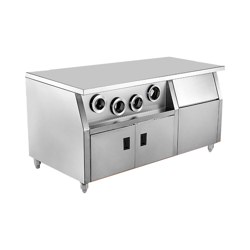 Commercial Kitchen Bench - الفولاذ المقاوم للصدأ الوجبات السريعة والمطاعم