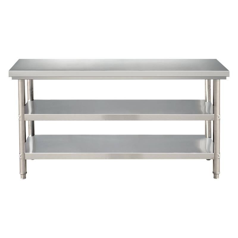 Commercial Kitchen Bench - طاولة عمل من الفولاذ المقاوم للصدأ