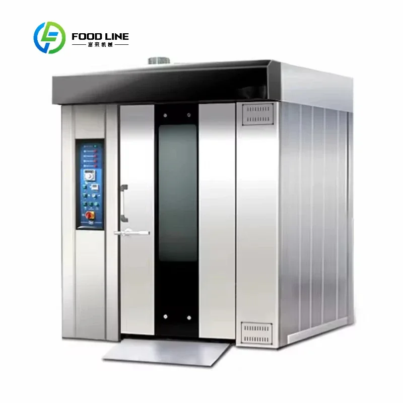 Rotary Bakery Oven - فرن دوار كهربائي وغازي للمخابز والمطاعم،