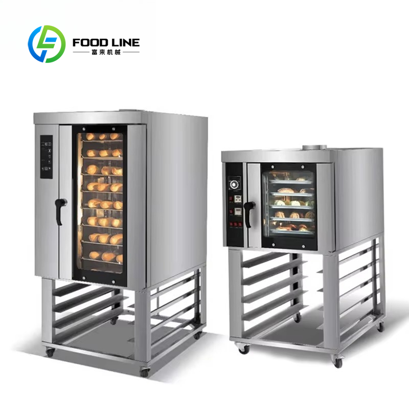 Rotary Bakery Oven - صينية بحجم مخصص، فرن حراري صناعي،