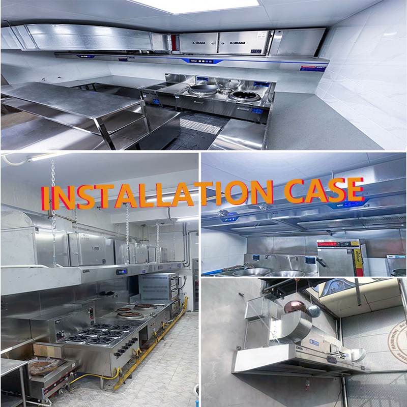 شفاط مطبخ ذكي مع نظام ESP للمط - مراجعة Commercial Kitchen Range Hood وسعره