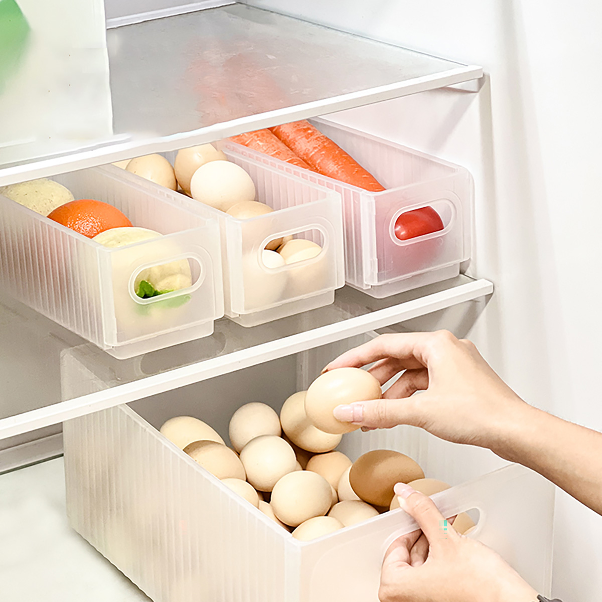 صندوق تخزين الثلاجة البلاستيكي - مراجعة Commercial Kitchen Organiser وسعره