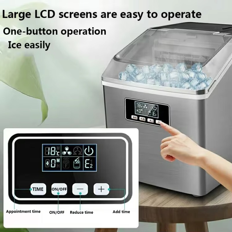 آلة صنع مكعبات الثلج المنزلية  - مراجعة Commercial Ice Maker وسعره