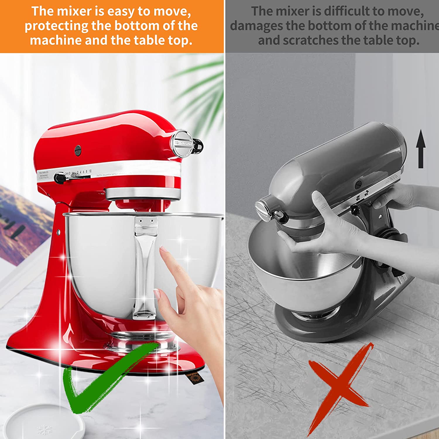 حصيرة منزلقة لخلاط كيتشن ايد،  - مراجعة Commercial Kitchen Aid Mixer وسعره
