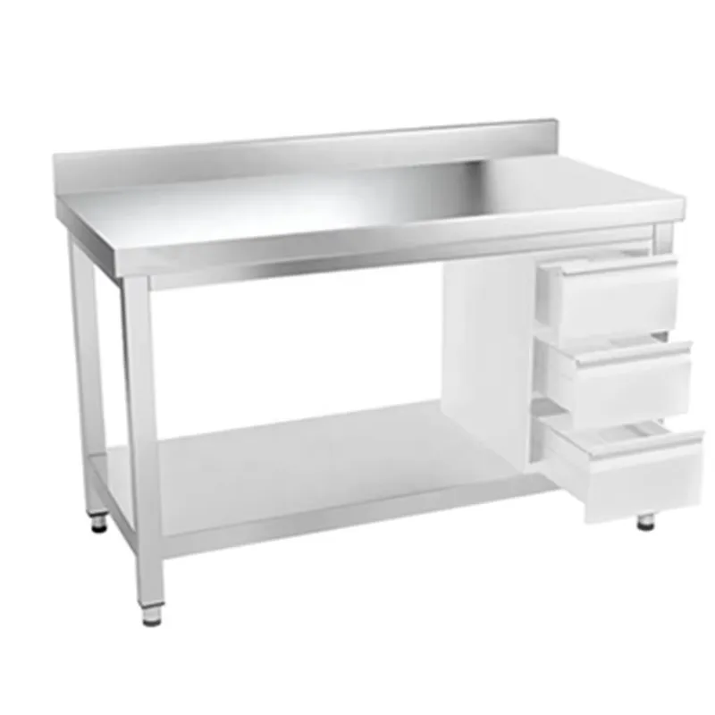طاولة تحضير وعمل تجارية من الف - مراجعة Commercial Kitchen Prep Table وسعره
