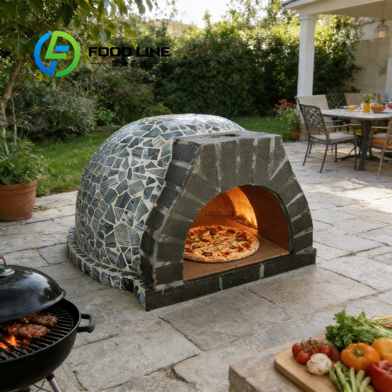 فرن بيتزا مصنوع من مادة ألياف  - مراجعة Rotary Bakery Oven وسعره