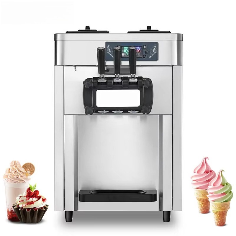 آلة صنع الآيس كريم التجارية ال - مراجعة Commercial Ice Maker وسعره