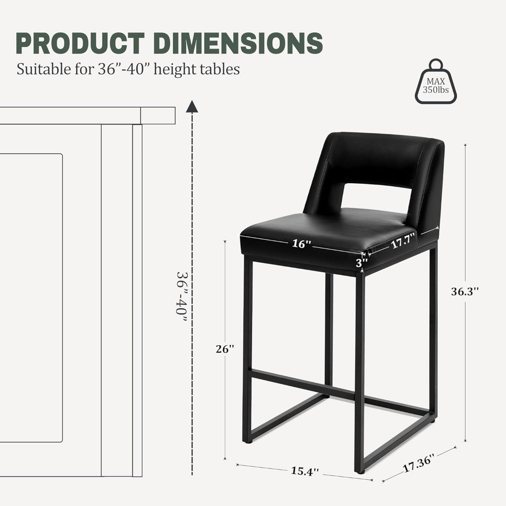 مجموعة مقاعد بار بارتفاع عداد  - مراجعة Commercial Kitchen Set وسعره