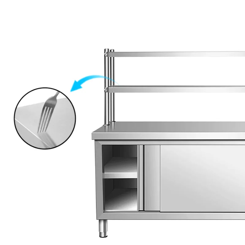 طاولة عمل مخصصة للمطاعم من الف - مراجعة Commercial Kitchen Worktops وسعره