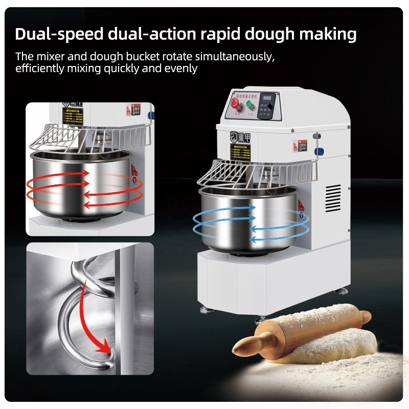 خلاط كهربائي عالي الأداء، 6 سر - مراجعة Commercial Kitchen Mixers Dough Mixer وسعره