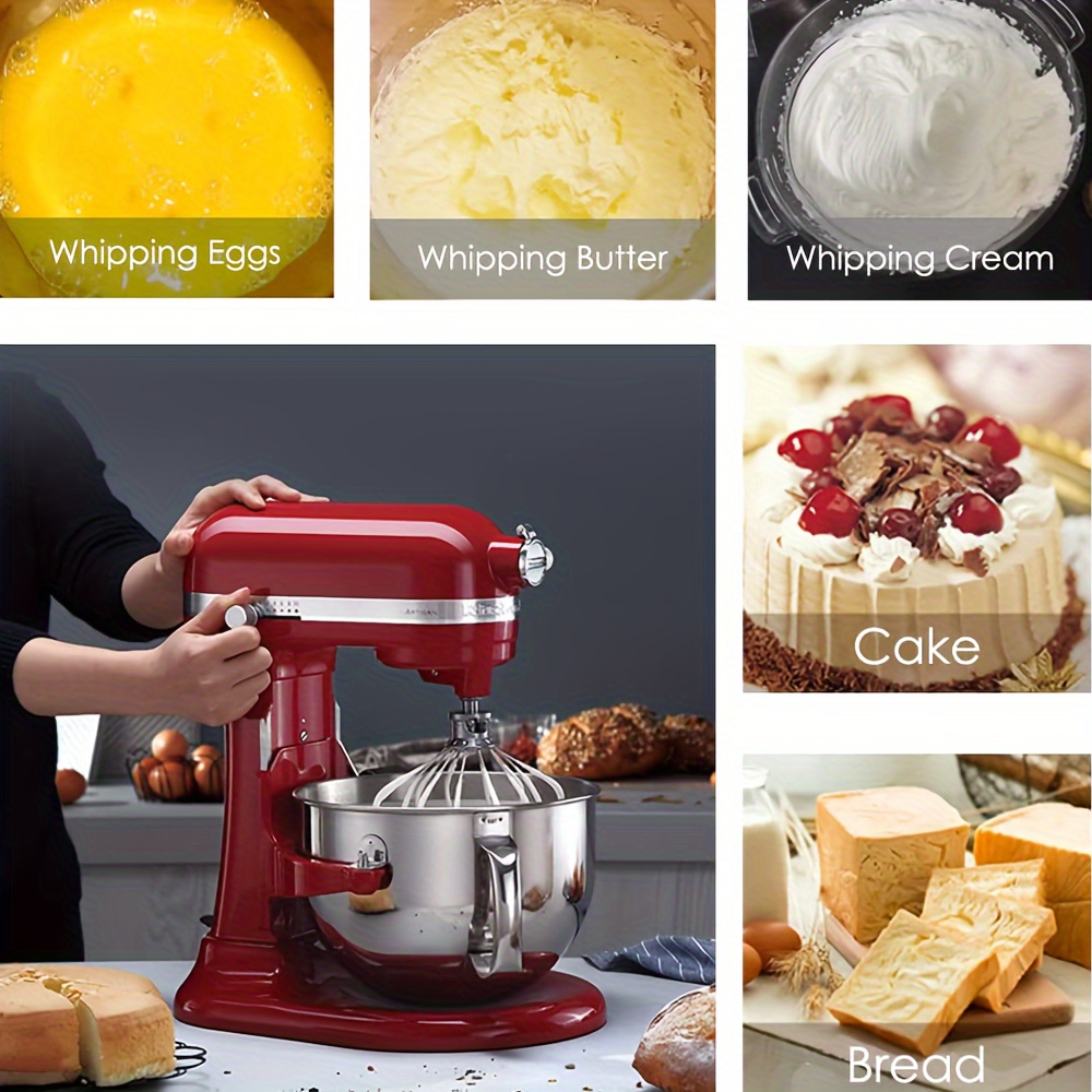 KN256WW 6QT سوط أسلاك الفولاذ  - مراجعة Commercial Kitchen Aid Mixer وسعره