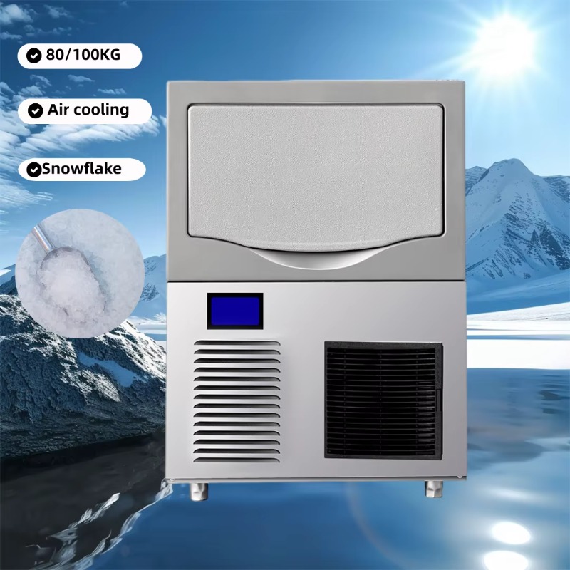 ماكينة صنع مكعبات الثلج التجار - مراجعة Commercial Ice Maker وسعره