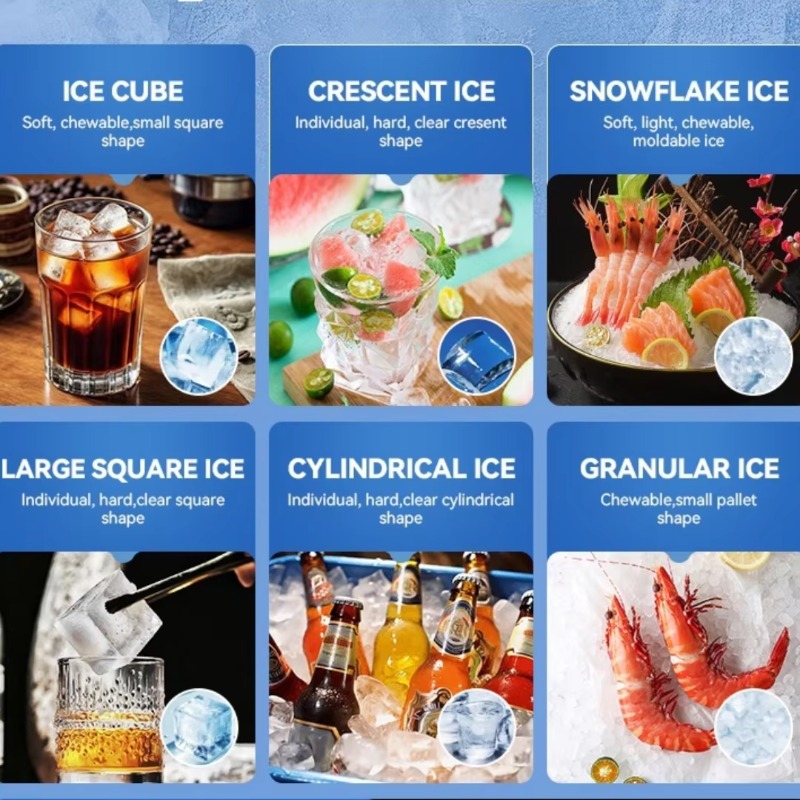 ماكينة صنع مكعبات الثلج التجار - مراجعة Commercial Ice Maker وسعره