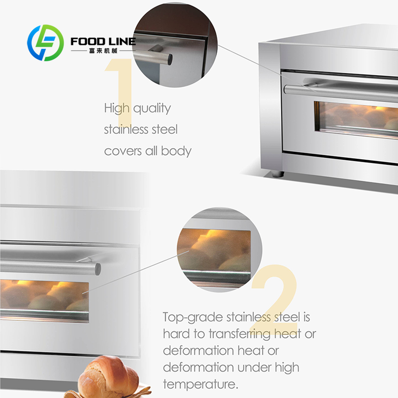 تخصيص حجم صينية المطبخ التجاري - مراجعة Rotary Bakery Oven وسعره