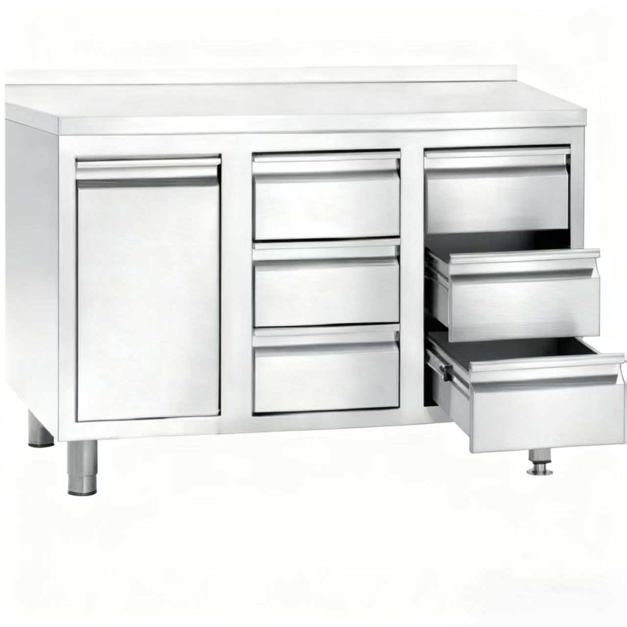 طاولة عمل من الفولاذ المقاوم ل - مراجعة Commercial Kitchen Worktops وسعره
