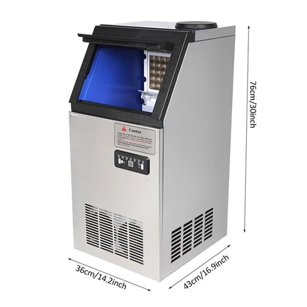 ماكينة صنع الثلج التجارية بسعة - مراجعة Commercial Ice Maker وسعره