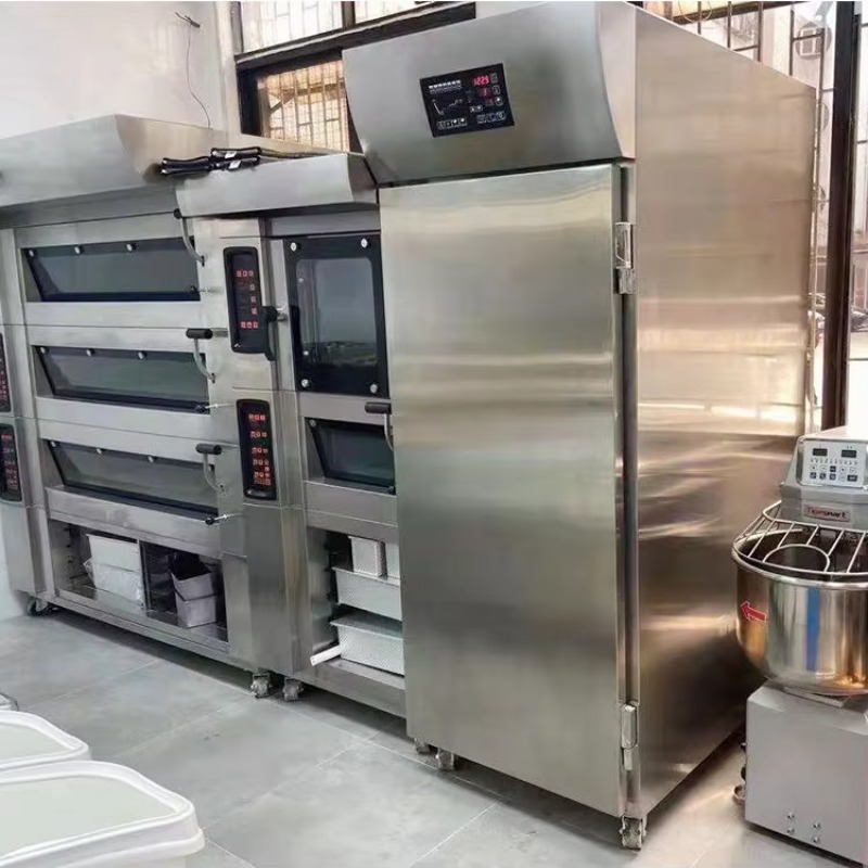 معدات خبز الخبز: فرن وخلاط، حل - مراجعة Rotary Bakery Oven وسعره