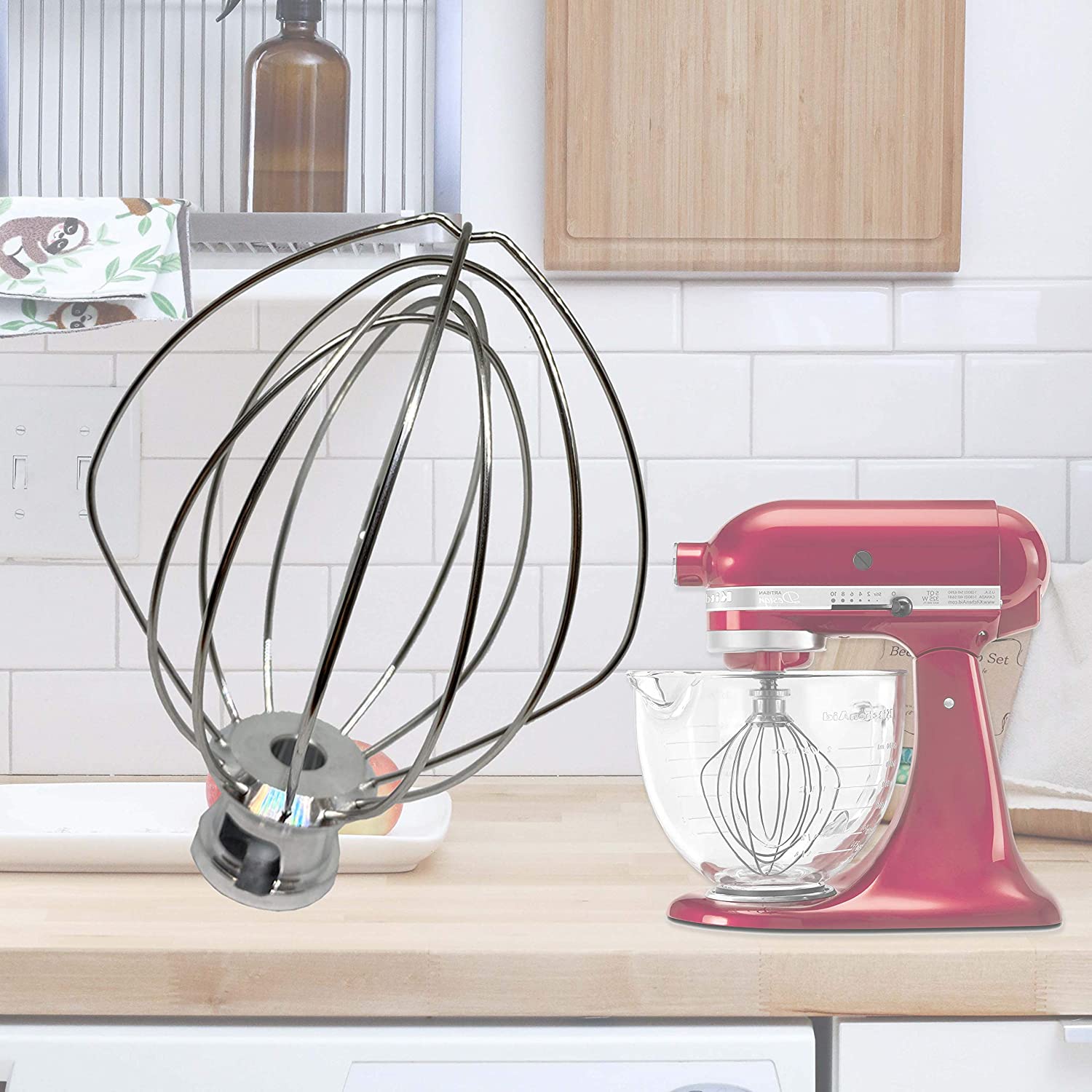 ملحق خفاقة سلكية من الفولاذ ال - مراجعة Commercial Kitchen Aid Mixer وسعره