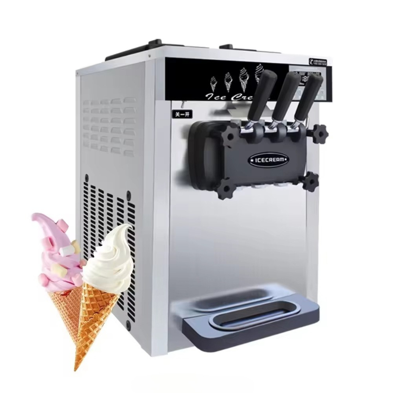 ماكينة آيس كريم تجارية مخصصة ل - مراجعة Commercial Ice Maker وسعره