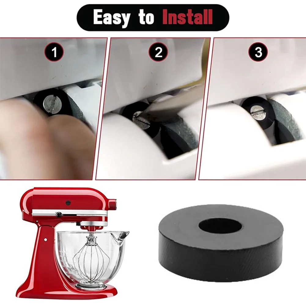 4 عبوات من غسالات المطاط لخلاط - مراجعة Commercial Kitchen Aid Mixer وسعره