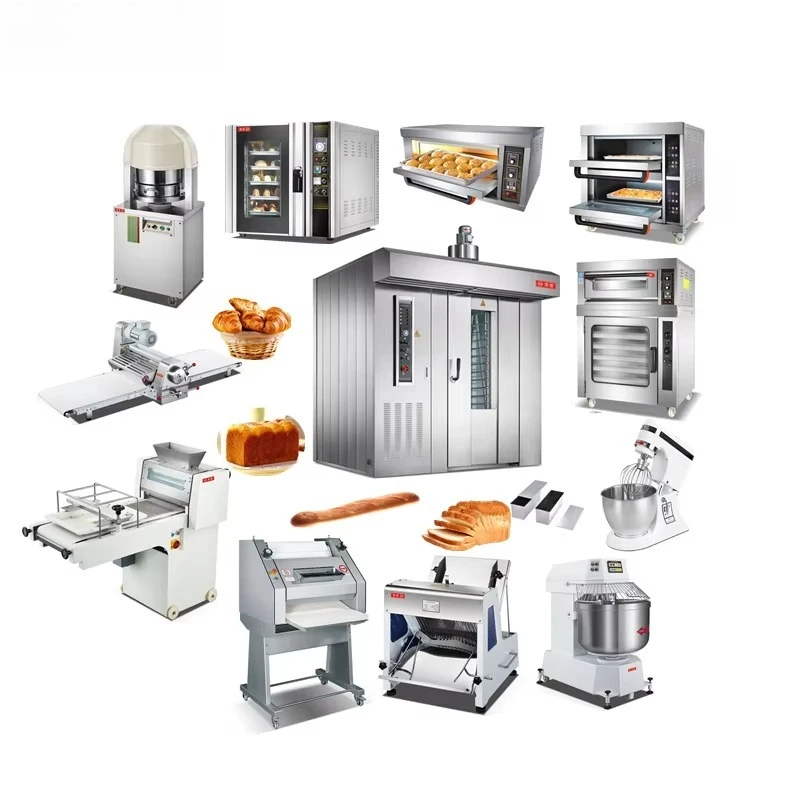 معدات مخابز مخصصة كاملة عالية  - مراجعة Rotary Bakery Oven وسعره