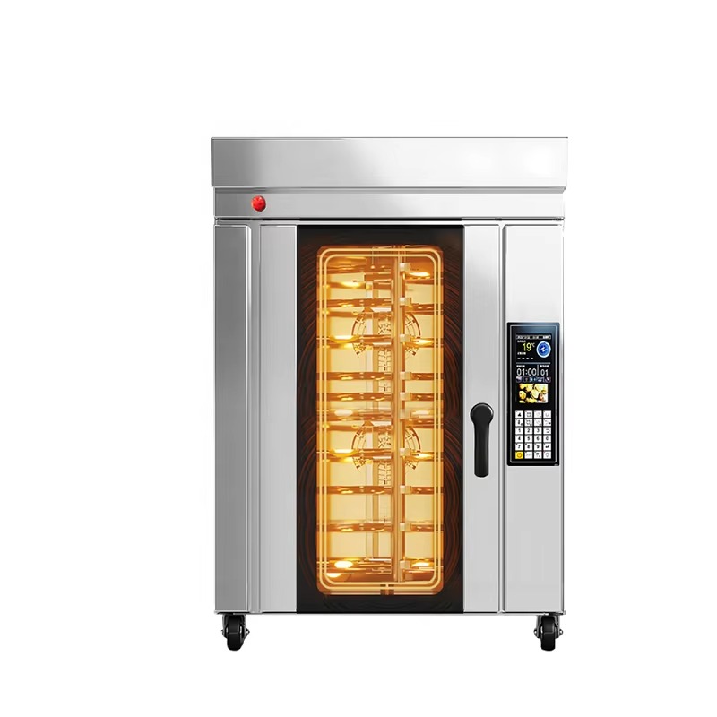 فرن كهربائي دوار جديد مخصص من  - مراجعة Rotary Bakery Oven وسعره