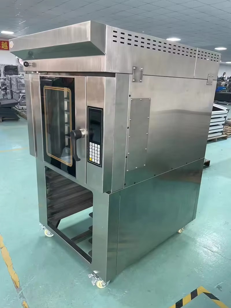 فرن كهربائي دوار جديد مخصص من  - مراجعة Rotary Bakery Oven وسعره
