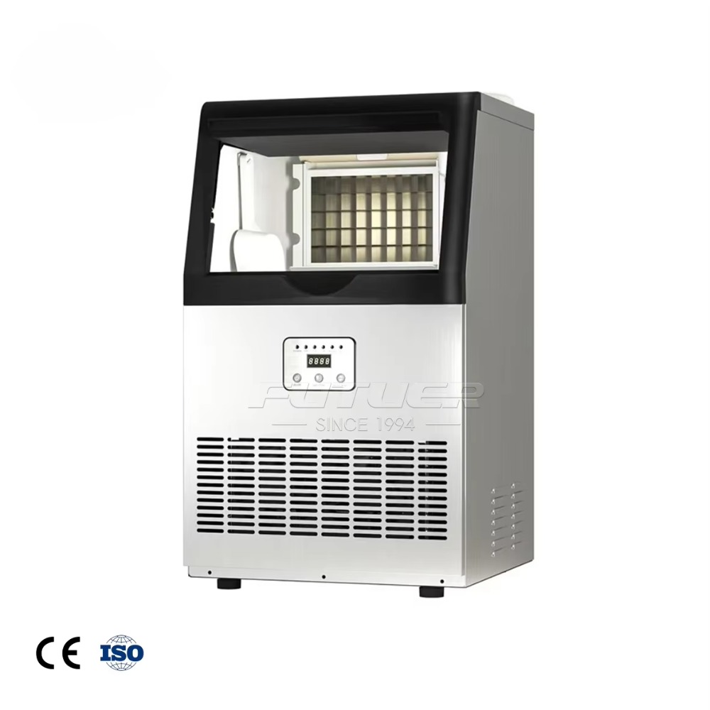 آلة صنع الثلج التجارية بسعة 40 - مراجعة Commercial Ice Maker وسعره