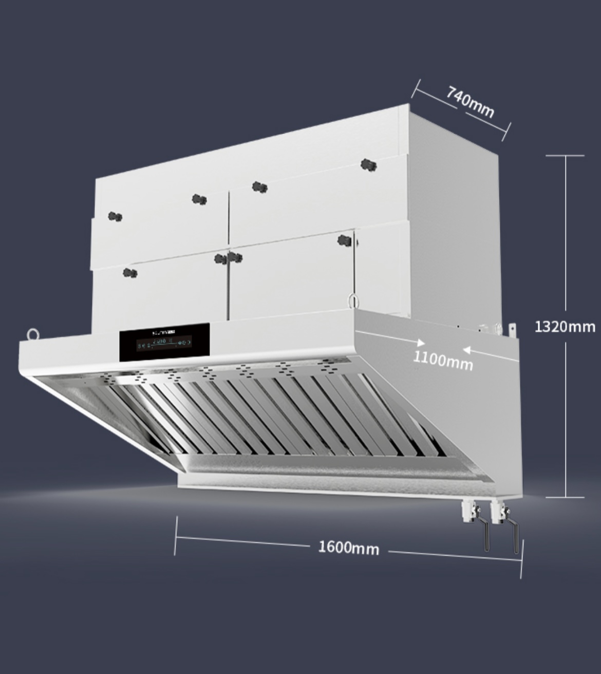 شفاط مطبخ تجاري بدون مجاري بفل - مراجعة Commercial Kitchen Range Hood وسعره