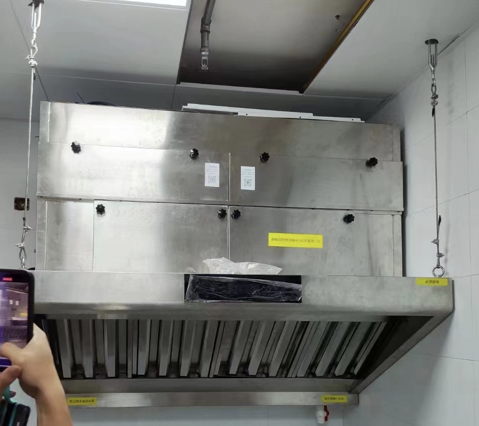 شفاط مطبخ تجاري بدون مجاري بفل - مراجعة Commercial Kitchen Range Hood وسعره