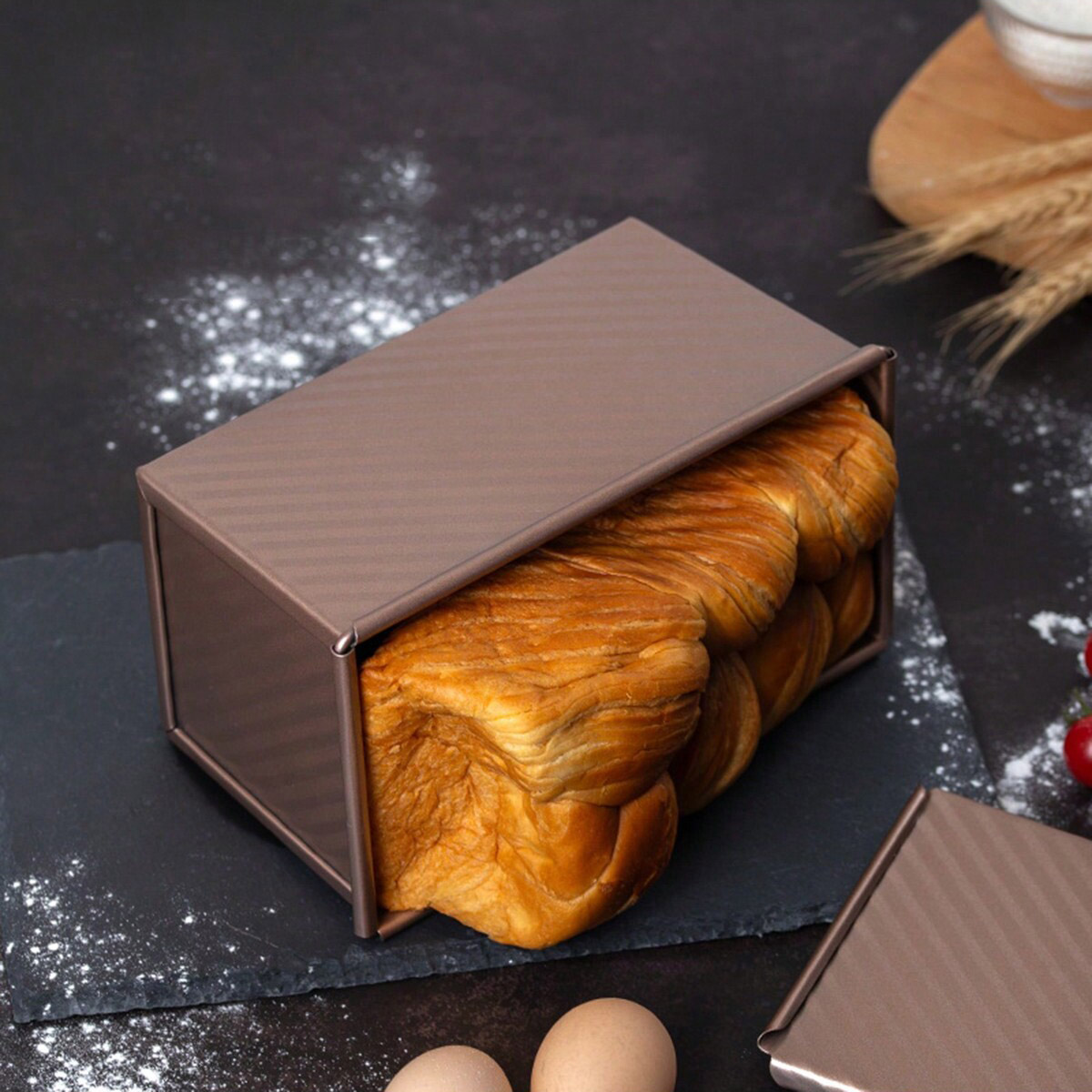 قطعة واحدة من مقلاة الرغيف الذ - مراجعة Rotary Bakery Oven وسعره