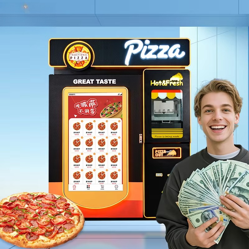 آلة بيتزا أوتوماتيكية بالكامل  - مراجعة Rotary Bakery Oven وسعره