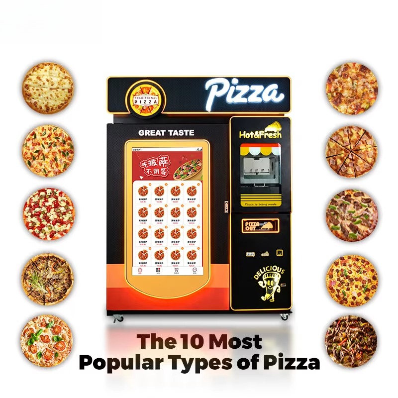 آلة بيتزا أوتوماتيكية بالكامل  - مراجعة Rotary Bakery Oven وسعره